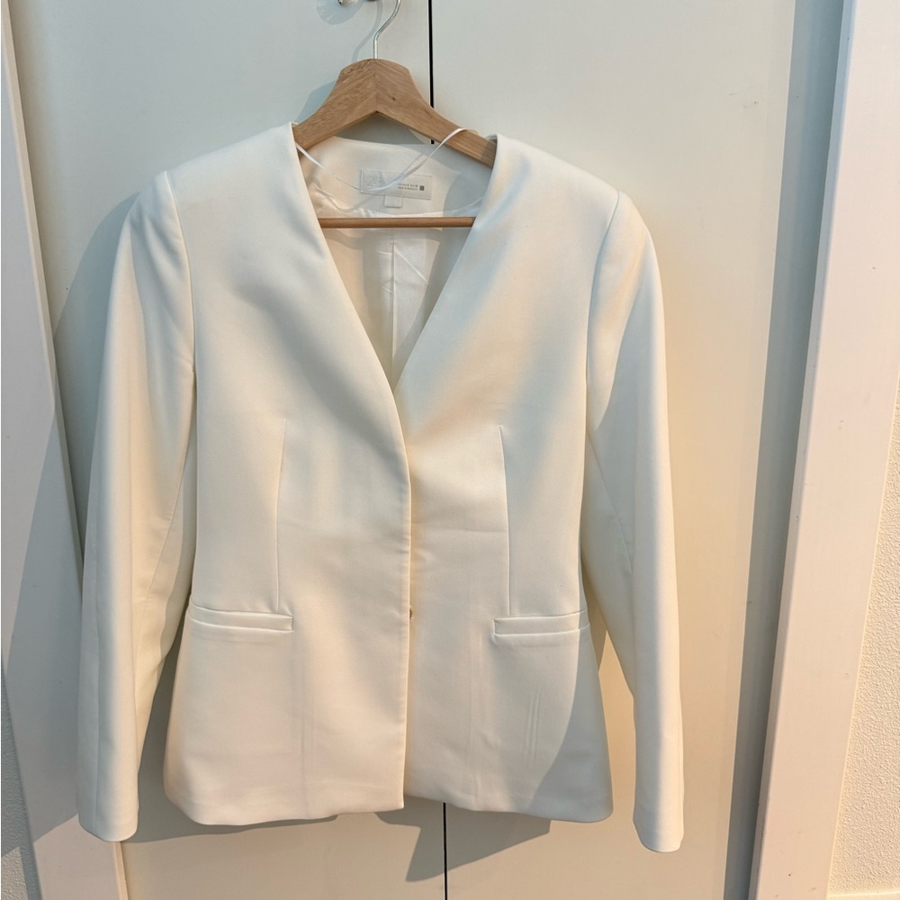 Zara Cream Women's Blazer